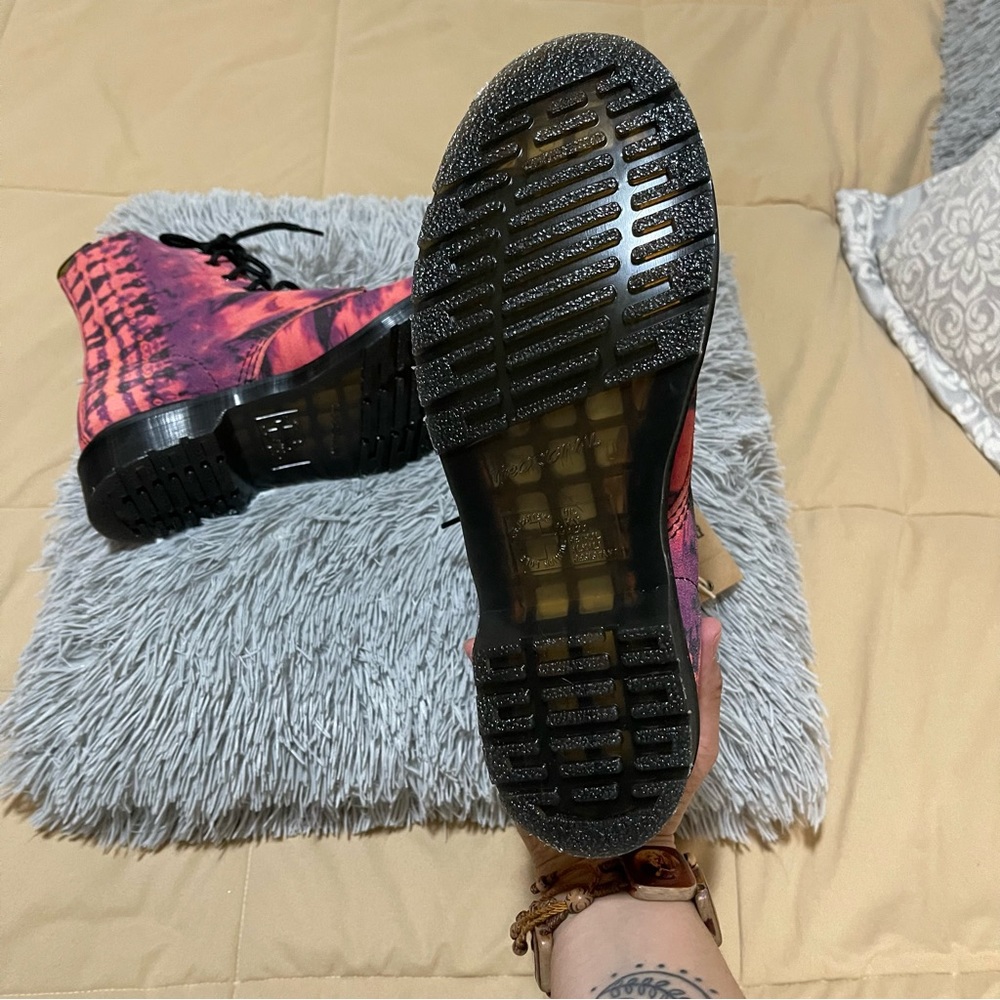 🌈 SOLD Amazing colorful suede Dr Martens - Picture 10 of 12